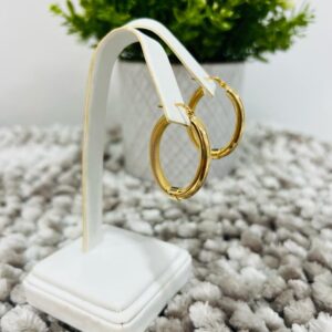 Aretes de oro de 14k