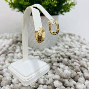 Aretes de oro de 14k