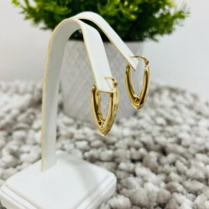 Aretes de oro de 14k