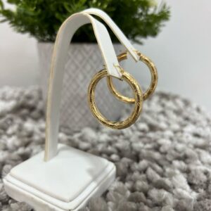 Aretes de oro de 10k