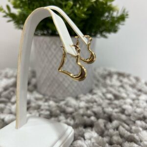 Aretes de oro de 14k