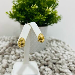 Aretes de oro de 14k
